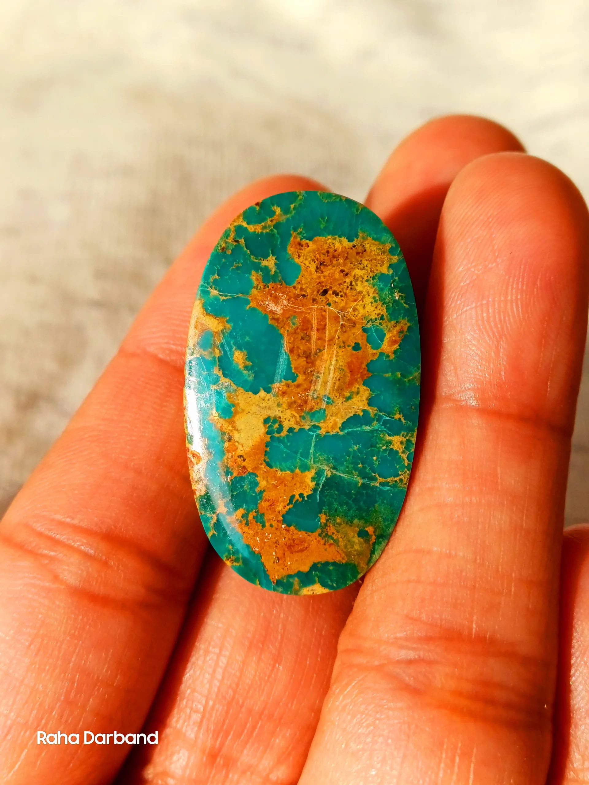 Natural neshabury 017 Neyshabur Natural Turquoise - N-017 - Image 1