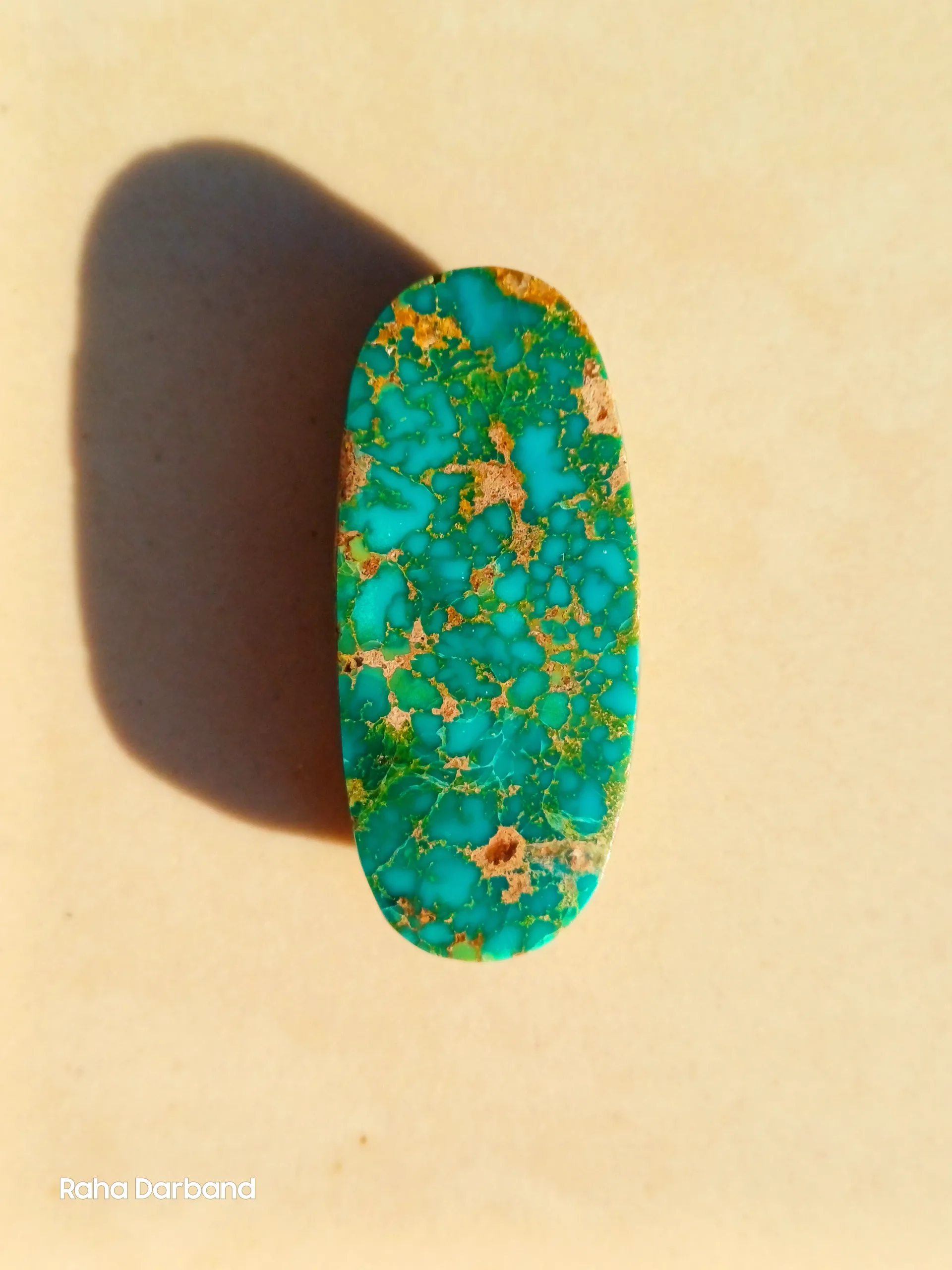 Natural neshabury 024 Neyshabur Natural Turquoise - N-024 - Image 1