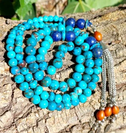Neyshabur Turquoise Tasbih - T-13